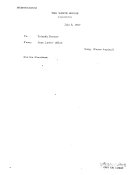 Presidential Libraries, No. 0705 Johnson 1967-1967 Lewis